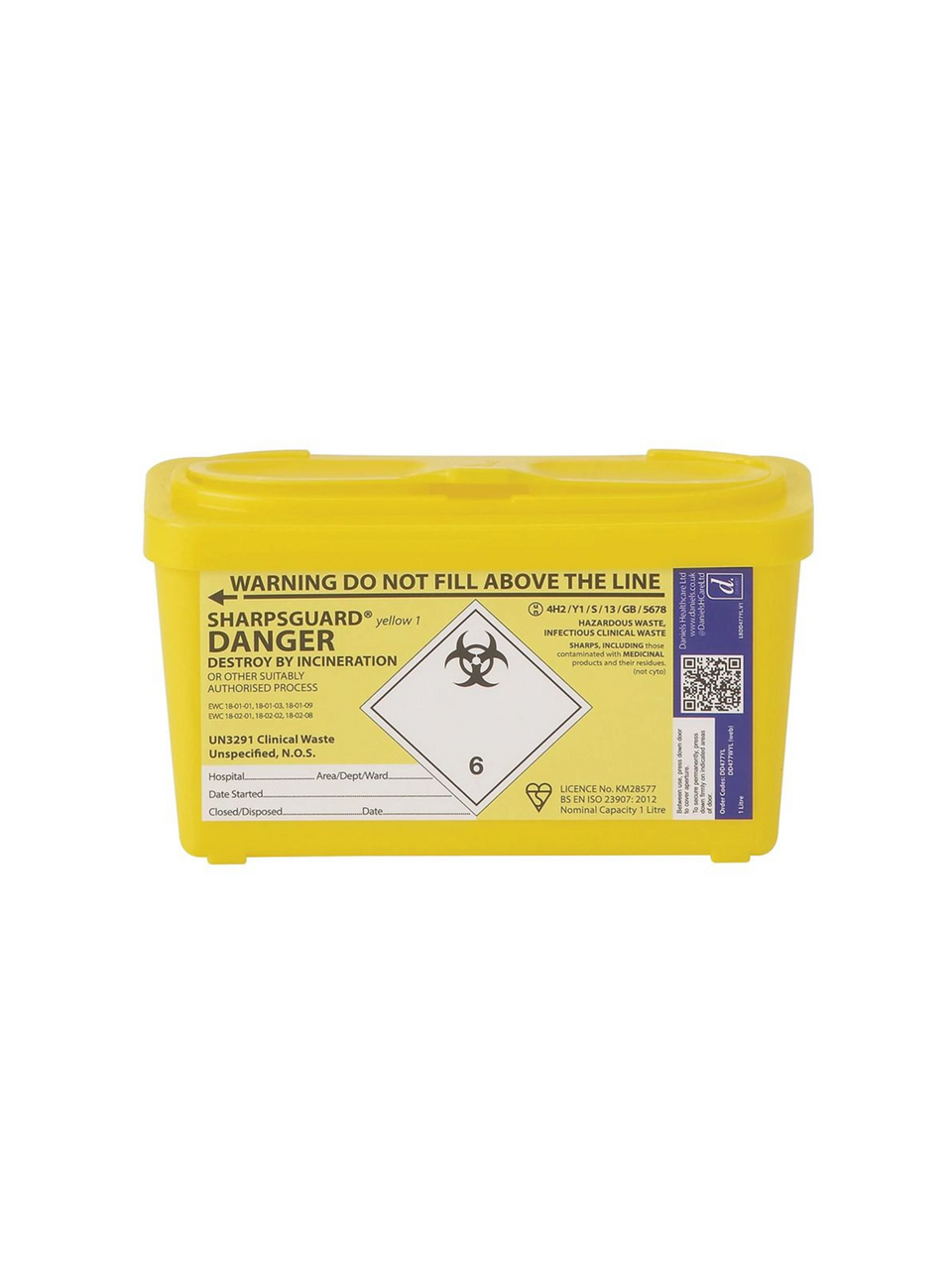 Sharps Bin (Small 1L)